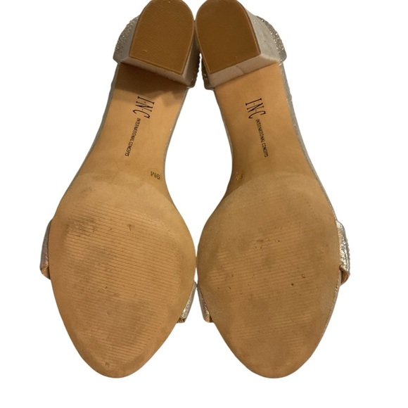 INC International Concepts Womens Kivah2 Fabric Open Toe size 9M - Picture 7 of 7